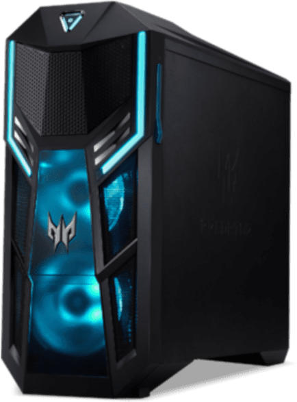 Gaming PC Predator Orion 5000 PO5-615s, i7-10700K, 16GB RAM, 1024GB SSD, RTX2070 Super, Schwarz