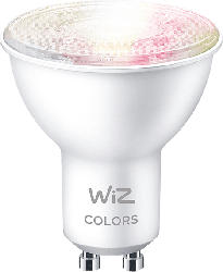 PHILIPS WiZ Smarte Lampe Spot Beam GU10, Wi-Fi, 50W, 345lm, Full Color (78713400); LED Lampe