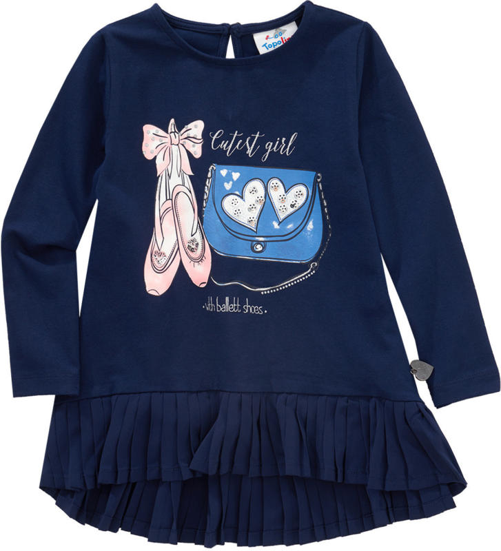 Mädchen Langarmshirt mit Pailletten (Nur online)