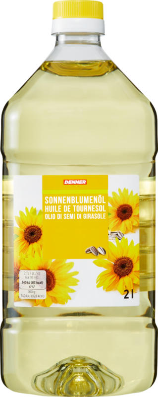 Denner Sonnenblumenöl, 2 Liter
