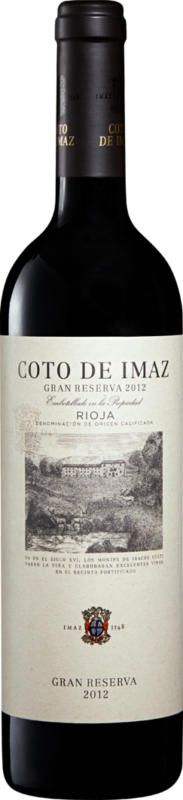 Coto de Imaz Gran Reserva DOCa Rioja, 2013, Rioja, Spanien, 75 cl