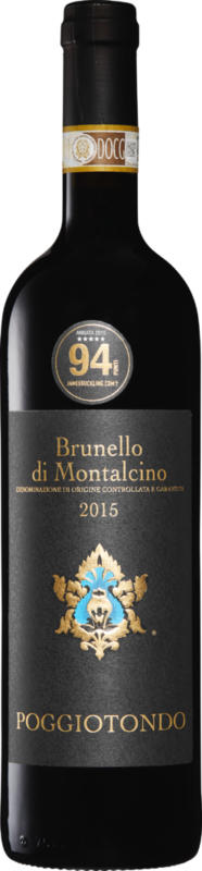 Poggiotondo Brunello di Montalcino DOCG, 2015, Toscane, Italie, 75 cl