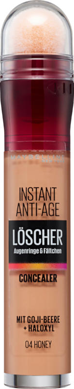 Maybelline NY Instant Anti-Age Concealer, 04 Honey, 1 pezzo