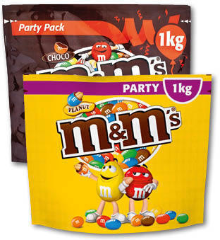 M&M MAXI PACKUNG 1000G