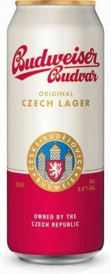 BUDWEISSER BUDVAR 12° 0,5L