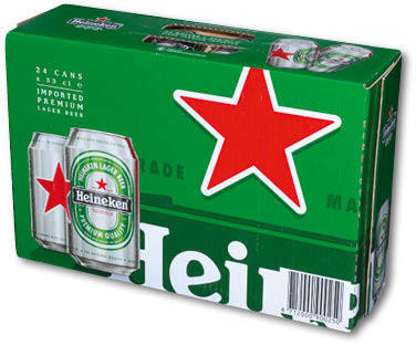 HEINEKEN 12° 24x0.33L DOSEN