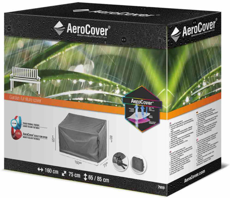 AeroCover Schutzhülle Lounge-Bänke, 160x75x65/85 cm, anthrazit 160x75x65/85 cm