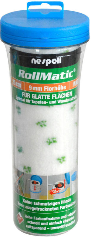 NESPOLI RollMatic® Farbwalze, 9 mm, 25 cm