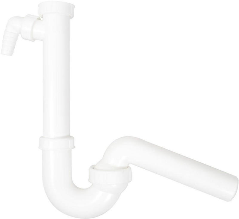DALLMER Spül-Röhrensiphon mit Kugelgelenk 1½" x ¾" x 40 mm