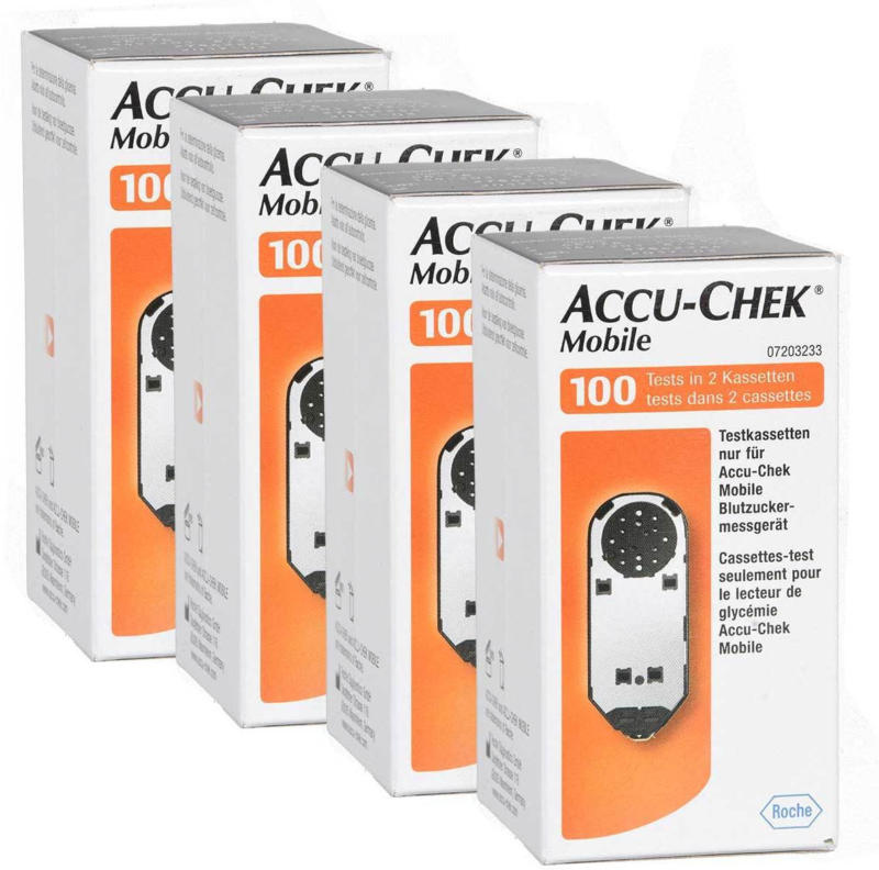 Roche Accu-Chek Mobile bandelettes réactives 4 x 100 -