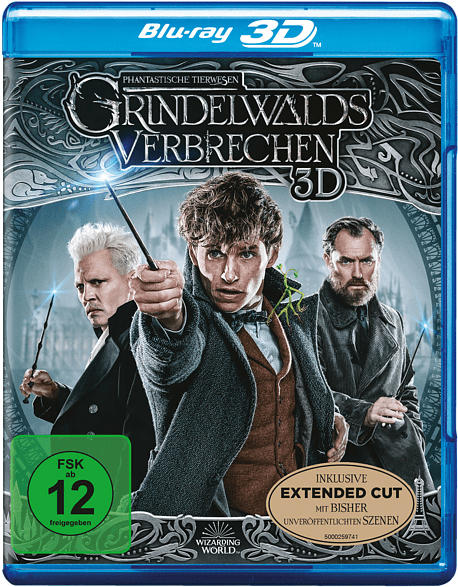 Phantastische Tierwesen: Grindelwalds Verbrechen [3D Blu-ray (+2D)]