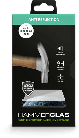 Displayschutzglas Anti Reflection für Apple iPhone 12 mini