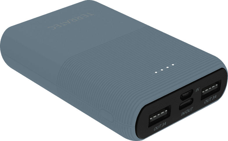 TERRATEC P100 Pocket Powerbank 10.000 mAh (37 Wh) Citadel
