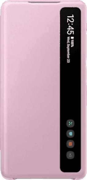 SAMSUNG Clear View Cover , Bookcover, Samsung, S20 FE, Kunststoff, Violet
