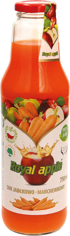 Apfel-Karottensaft, pasteurisiert