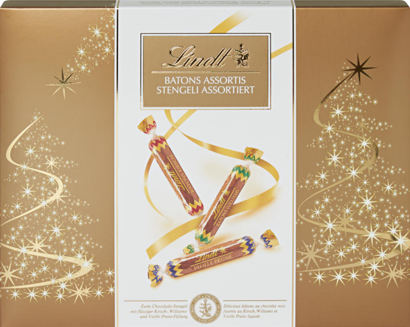 Bastoncini Lindt, assortiti, 250 g