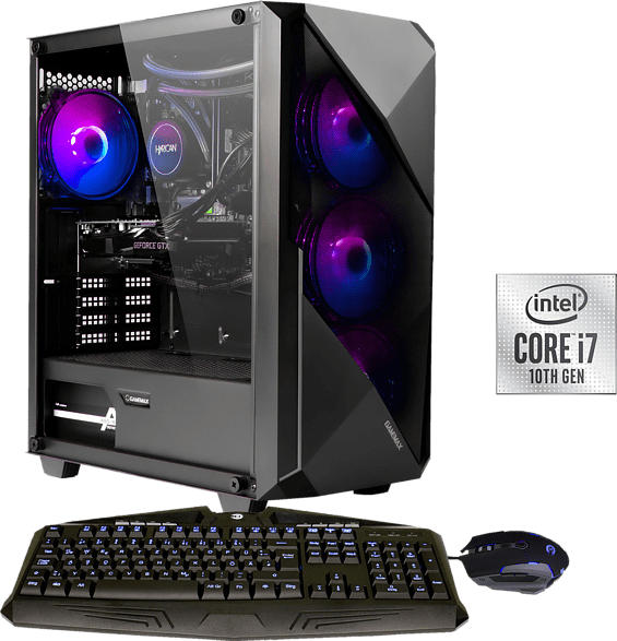 HYRICAN STRIKER 6604, Gaming-PC mit Core™ i7 Prozessor, 16 GB RAM, 960 GB SSD, GeForce RTX 3080 , 10 GB