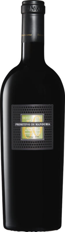 Cantine San Marzano Sessantanni Primitivo di Manduria DOP, 2017, Apulien, Italien, 75 cl