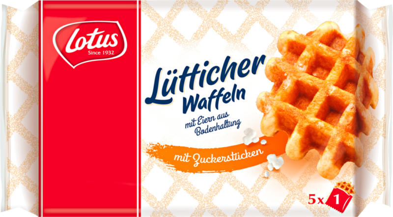 Gaufres de Liège Classique Lotus, 250 g