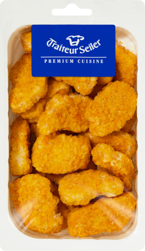 Traiteur Seiler Crunchy Chicken Nuggets, Brasilien, 500 g