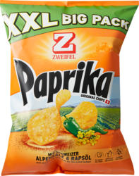 Zweifel Original Chips Paprika, XXL Big Pack, 380 g