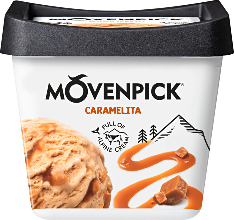 Mövenpick Glacé Caramelita, 900 ml