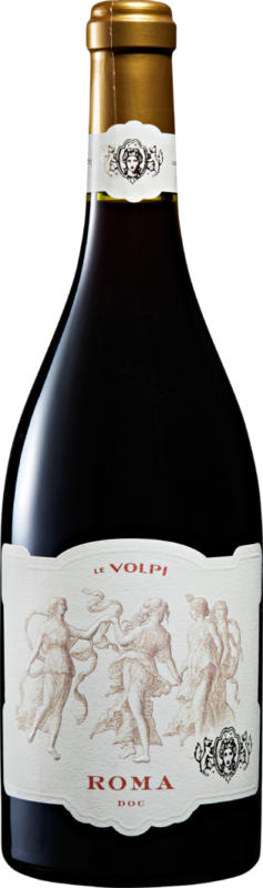 Le Volpi Roma DOC Rosso, 2019, Latium, Italie, 75 cl