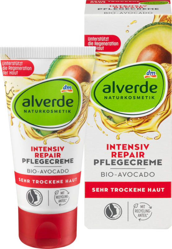 alverde NATURKOSMETIK alverde Intensiv Repair Tagescreme