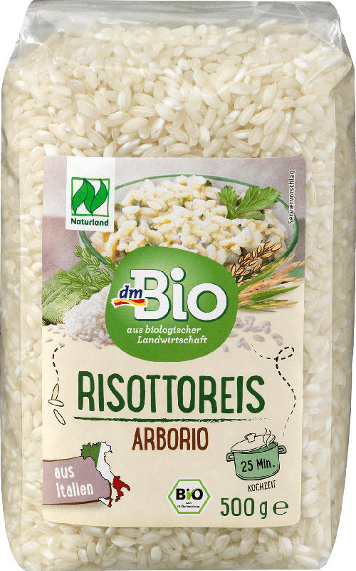 dmBio Reis, Risotto-Reis Arborio, Naturland