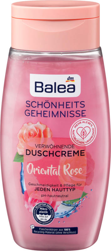 Balea Schönheitsgeheimnisse Duschcreme Rose