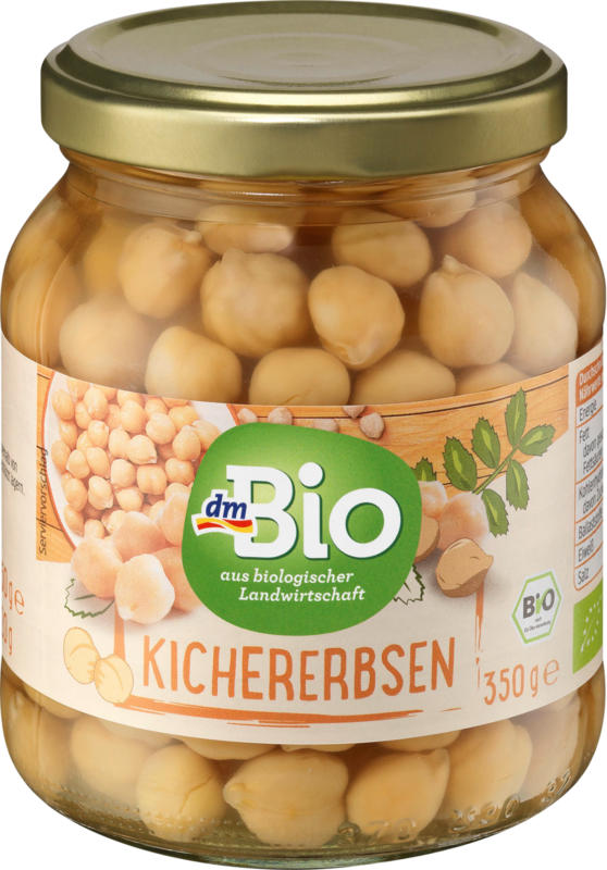 dmBio Kichererbsen, im Glas