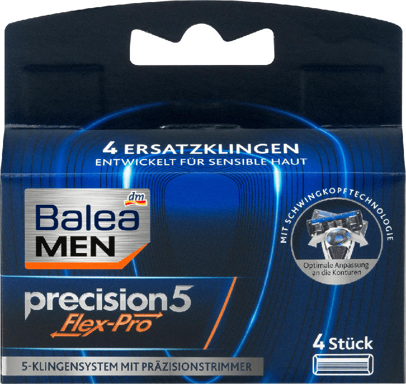 Balea MEN Rasierklingen precision5 Flex-Pro