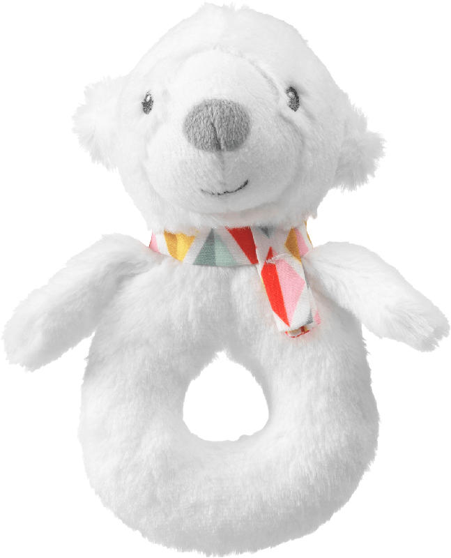 PUSBLU Greifling Eisbär, weiß