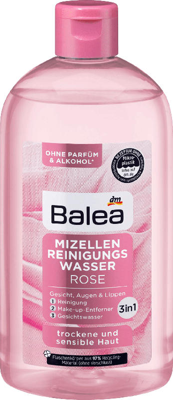 Balea Mizellen Reinigungswasser Rose