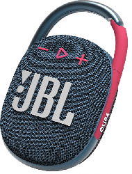 JBL Bluetooth Lautsprecher Clip4, blau/pink