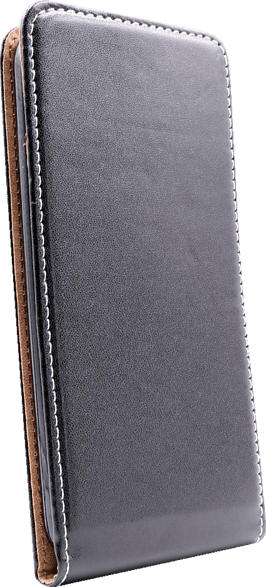 AGM 28369 , Flip Cover, Huawei, P30 Pro, Obermaterial Kunstleder, Thermoplastisches Polyurethan, Schwarz