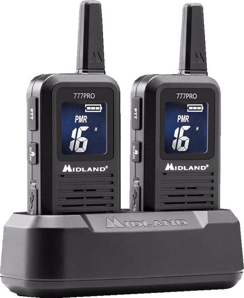 MIDLAND 777 Pro, PMR + LPD, Paar Funkgerät
