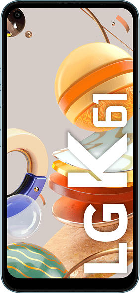 LG K61 128 GB Weiss Dual SIM