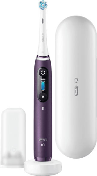 ORAL-B iO 8 mit Magnet-Technologie Elektrische Zahnbürste Violett