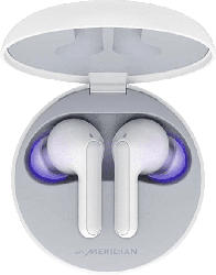 LG TONE Free FN6 (HBS-FN6), In-ear True Wireless Kopfhörer Bluetooth Weiß