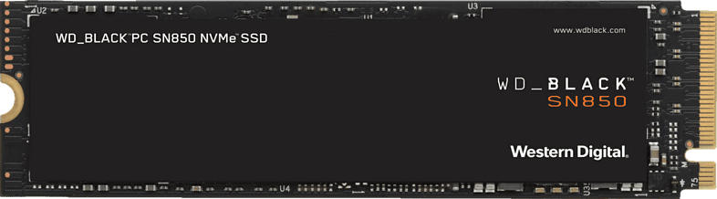 WD BLACK SN850 NVMe, PCIe 4.0, 1 TB SSD, intern