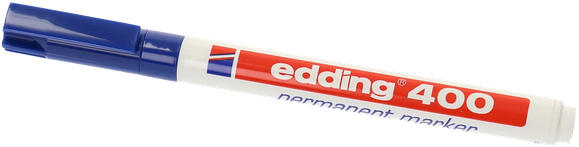 EDDING Permanentmarker 400 Rundspitze 1 mm blau