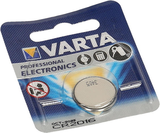 VARTA Lithium Knopfzelle Batterie CR2016