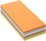 PAGRO DISKONT FRANKEN Moderationskarten Rechteck 20,5 x 9,5 cm 250 Stück mehrere Farben