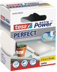 TESA Reparaturband ”Extra Power” 2,75 m x 38 mm weiß