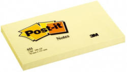 POST-IT Haftnotiz 127 x 76 mm 100 Blatt gelb