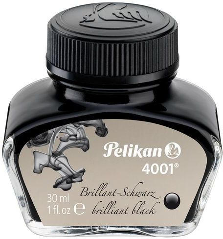 PELIKAN Tinte im Glas brillant-schwarz