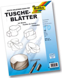 FOLIA Tuscheblätter 22 x 30 cm 10 Blatt