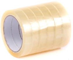 Klebeband 19 mm x 66 m 6 Stück transparent