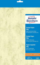 AVERY ZWECKFORM Design Papier ”32085” DIN A4 50 Blatt beige